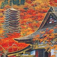 秋の談山神社　多武峰