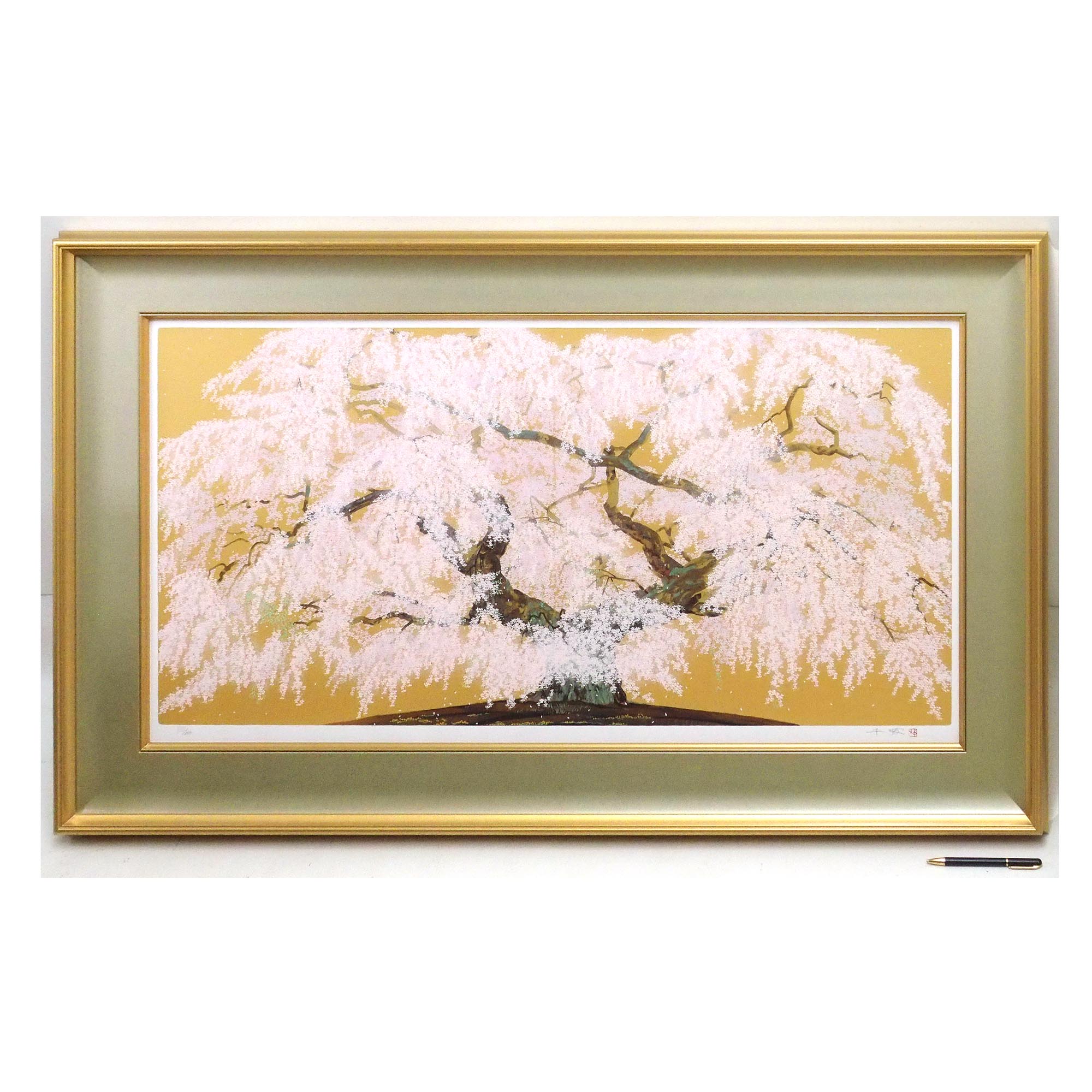 般若院枝垂桜絢爛の拡大画像