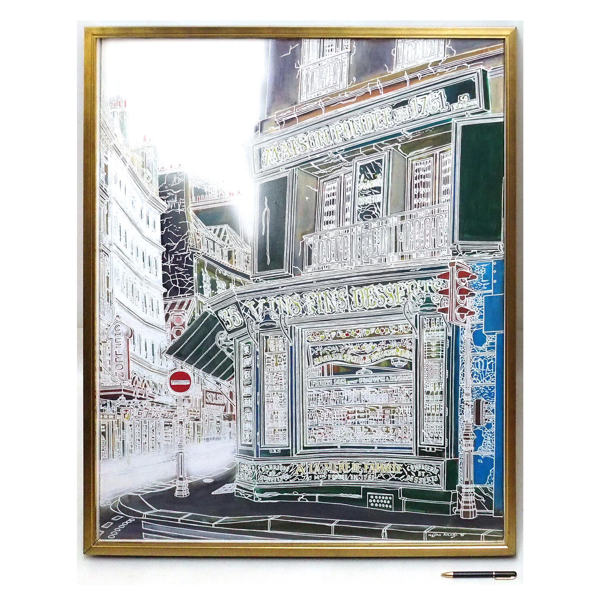 フォーブル・モンマルトル通りにて（白）の拡大画像