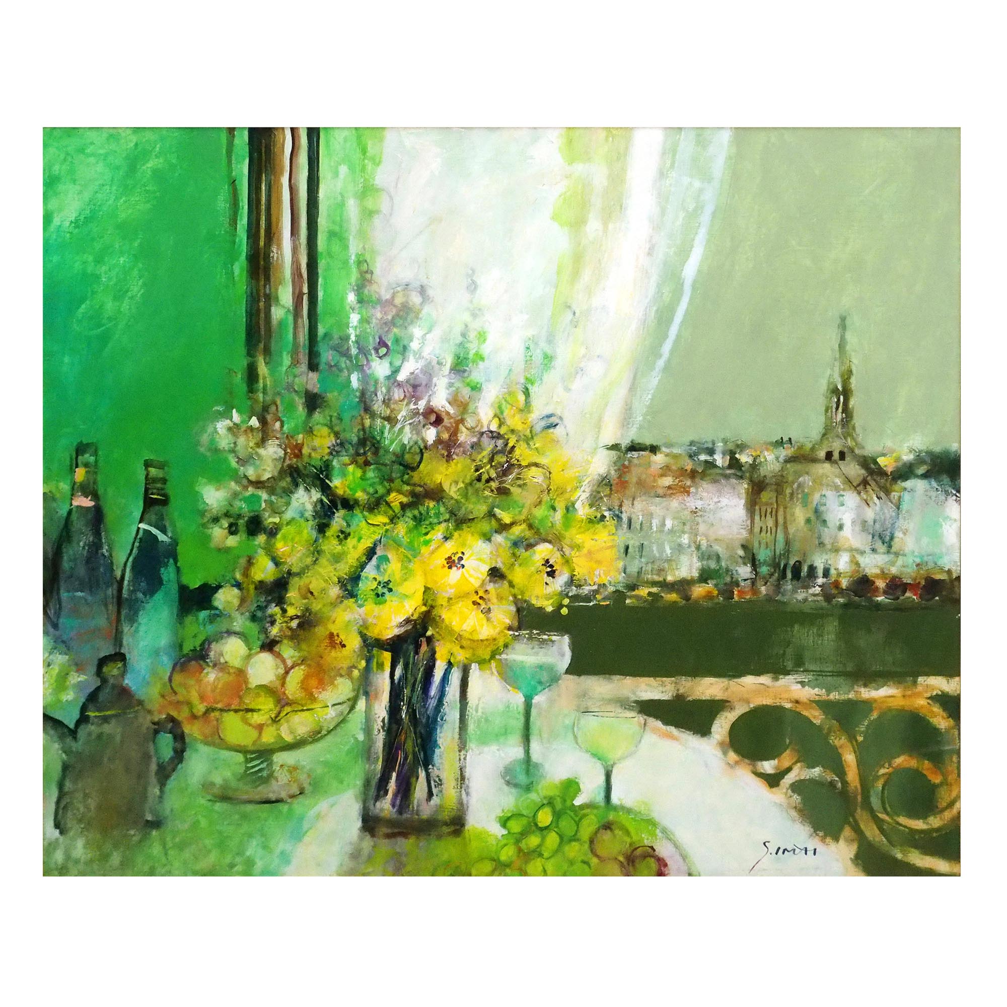 Nature morte an port（港の静物画）の詳細画像2
